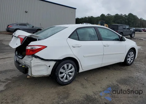 2014 Toyota Corolla L from USA, damaged, VIN 2T1BURHE0EC216140